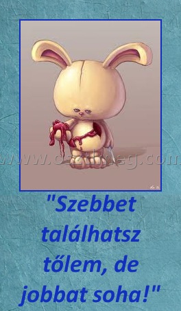 "Szebbet találhatsz tőlem, de jobbat soha!" "Szebbet találhatsz tőlem, de jobbat soha!"