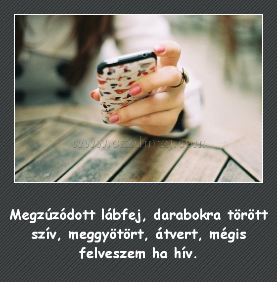 Megzúzódott lábfej
 
