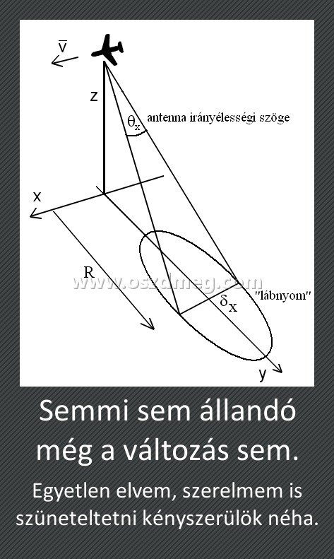 Semmi sem állandó még a változás sem.
 
Egyetlen elvem, szerelmem is szüneteltetni kényszerülök néha.