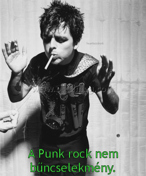 A Punk rock nem
 
A Punk rock nem bűncselekmény.